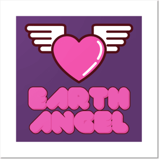 Earth Angel Heart (Kawaii Edition) Posters and Art